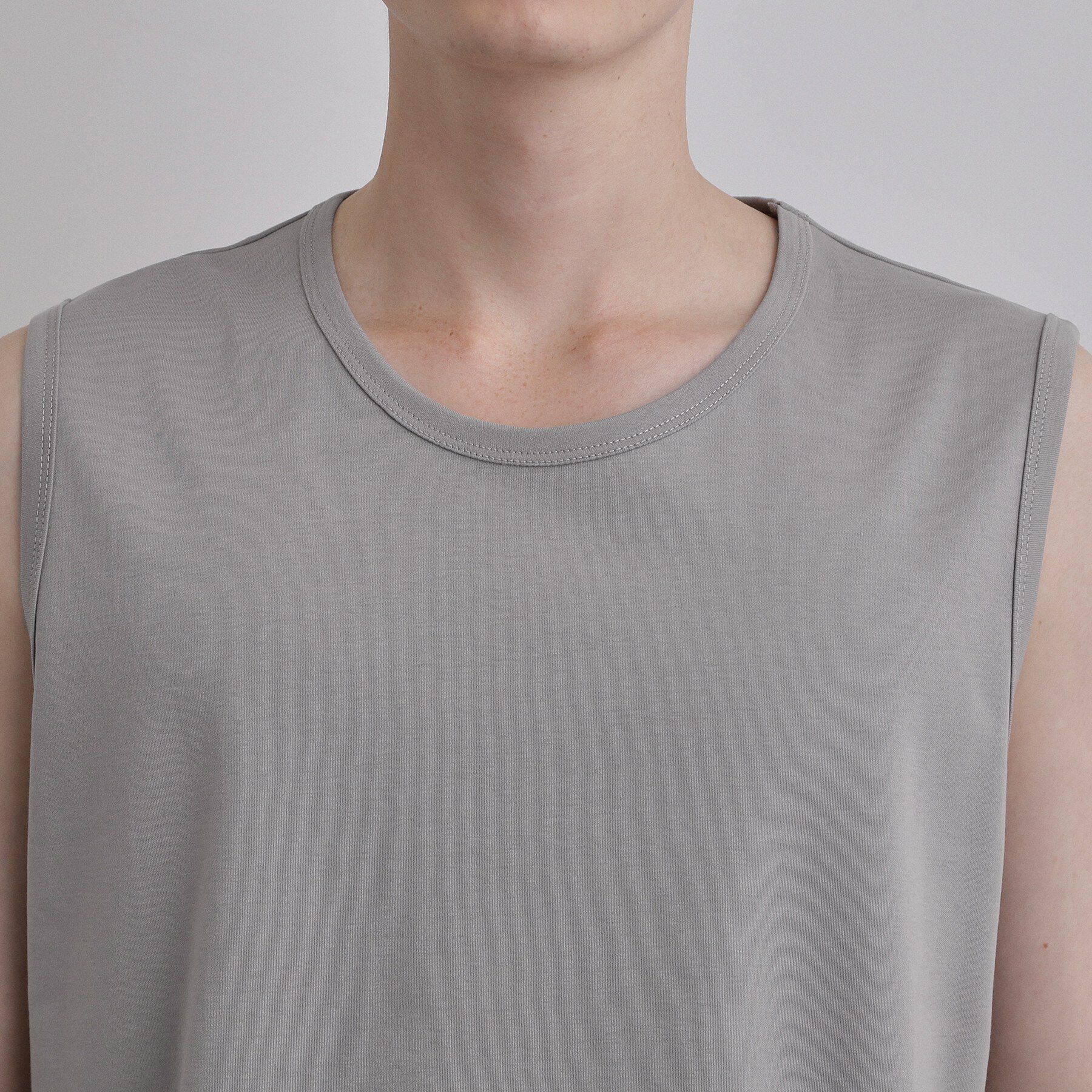 tk.TAKEO KIKUCHI「【汗シミ防止／UVカット】sweat stain proof seriesノースリーブ」|Tシャツ・カットソー|