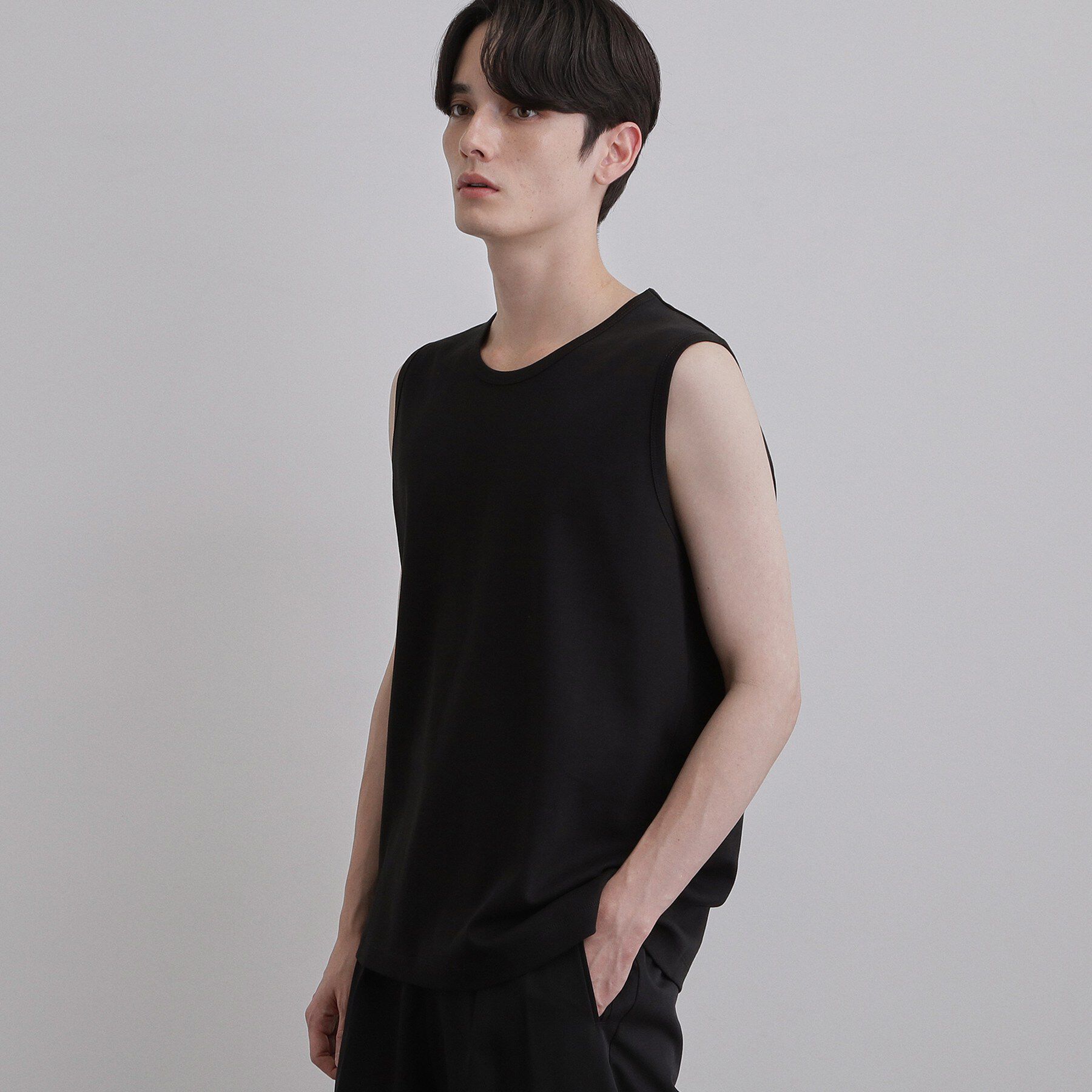 tk.TAKEO KIKUCHI「【汗シミ防止／UVカット】sweat stain proof seriesノースリーブ」|Tシャツ・カットソー|