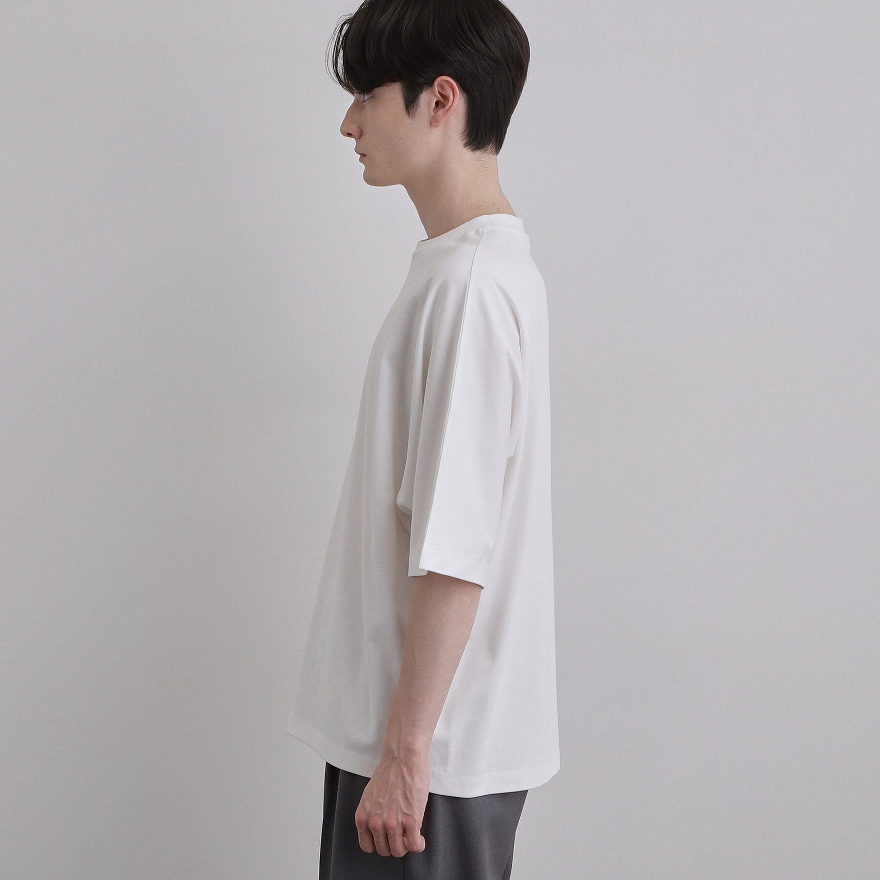 tk.TAKEO KIKUCHI「【汗シミ防止／UVカット】sweat stain proof series ドルマンTシャツ」|Tシャツ・カットソー|