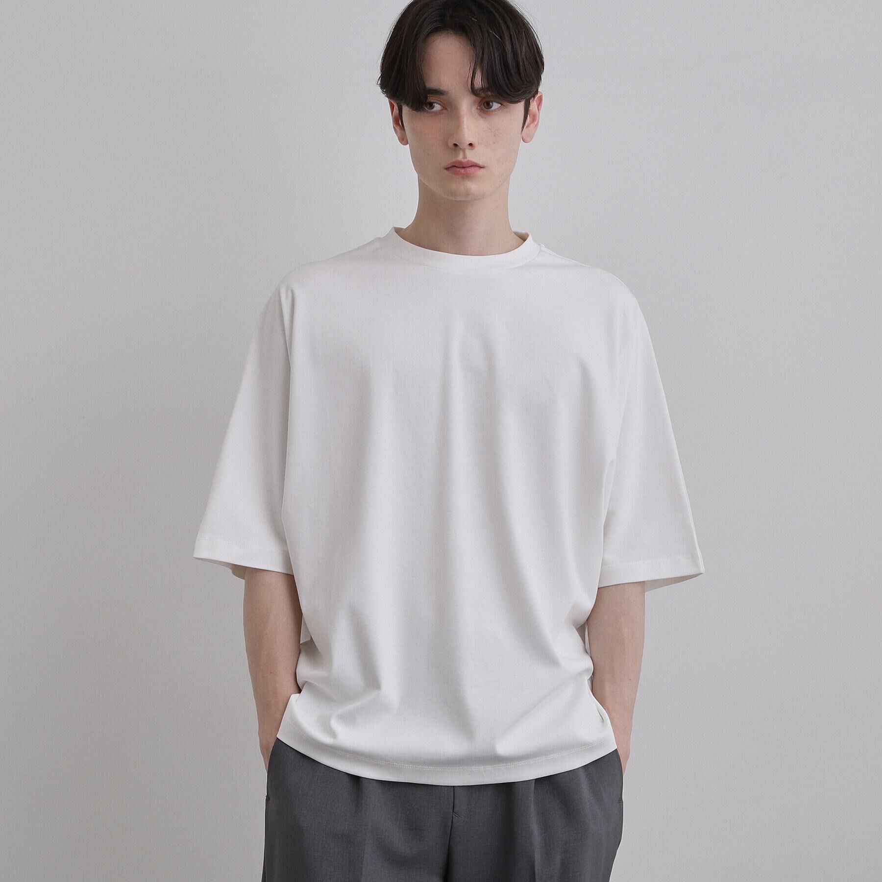 tk.TAKEO KIKUCHI「【汗シミ防止／UVカット】sweat stain proof series ドルマンTシャツ」|Tシャツ・カットソー|
