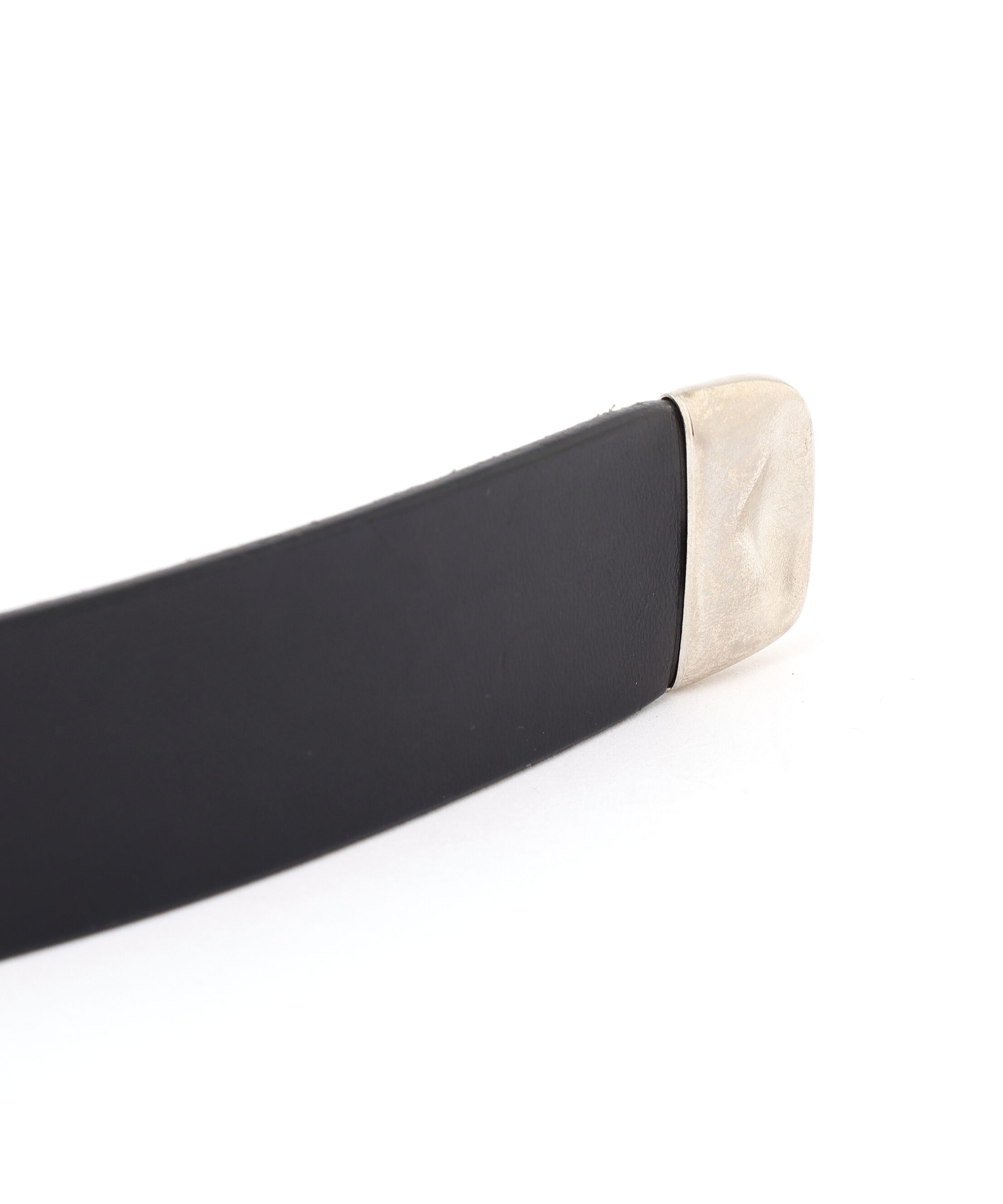 MHL.「ROLLER BUCKLE  LEATHER BELT」|ベルト|