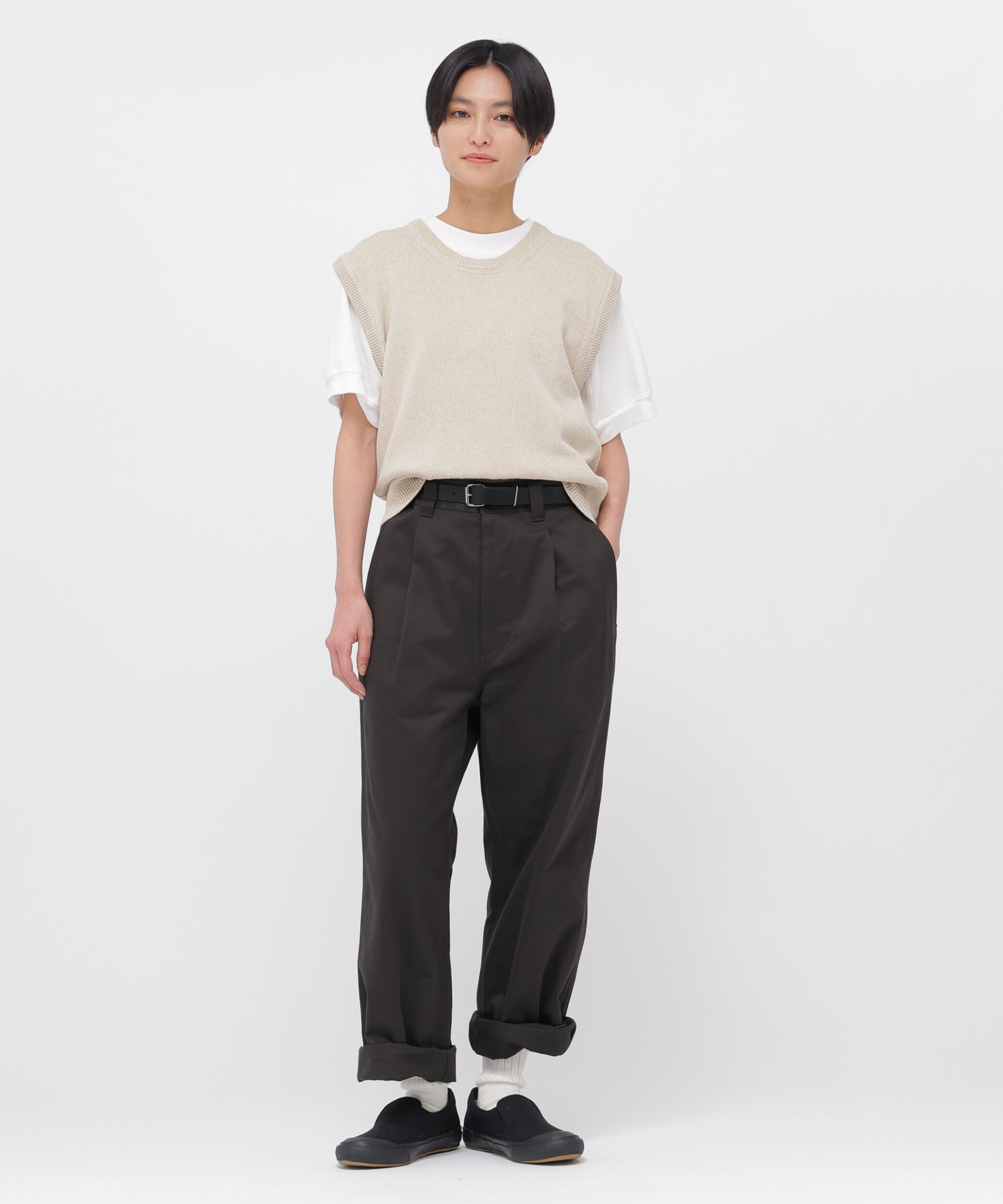 MHL.「BELGIAN LINEN COTTON KNITWEAR」|ニット・セーター|