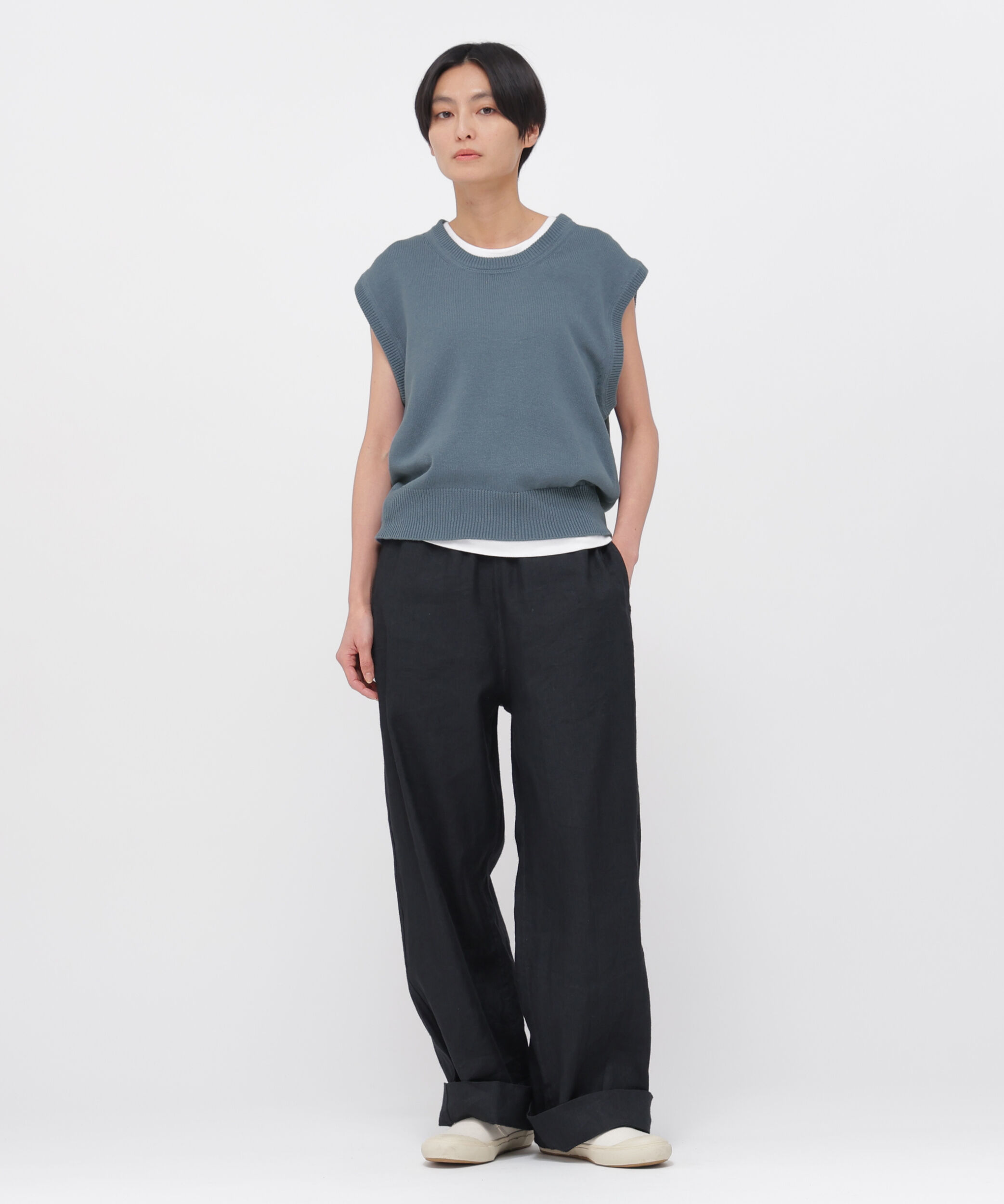 MHL.「BELGIAN LINEN COTTON KNITWEAR」|ニット・セーター|