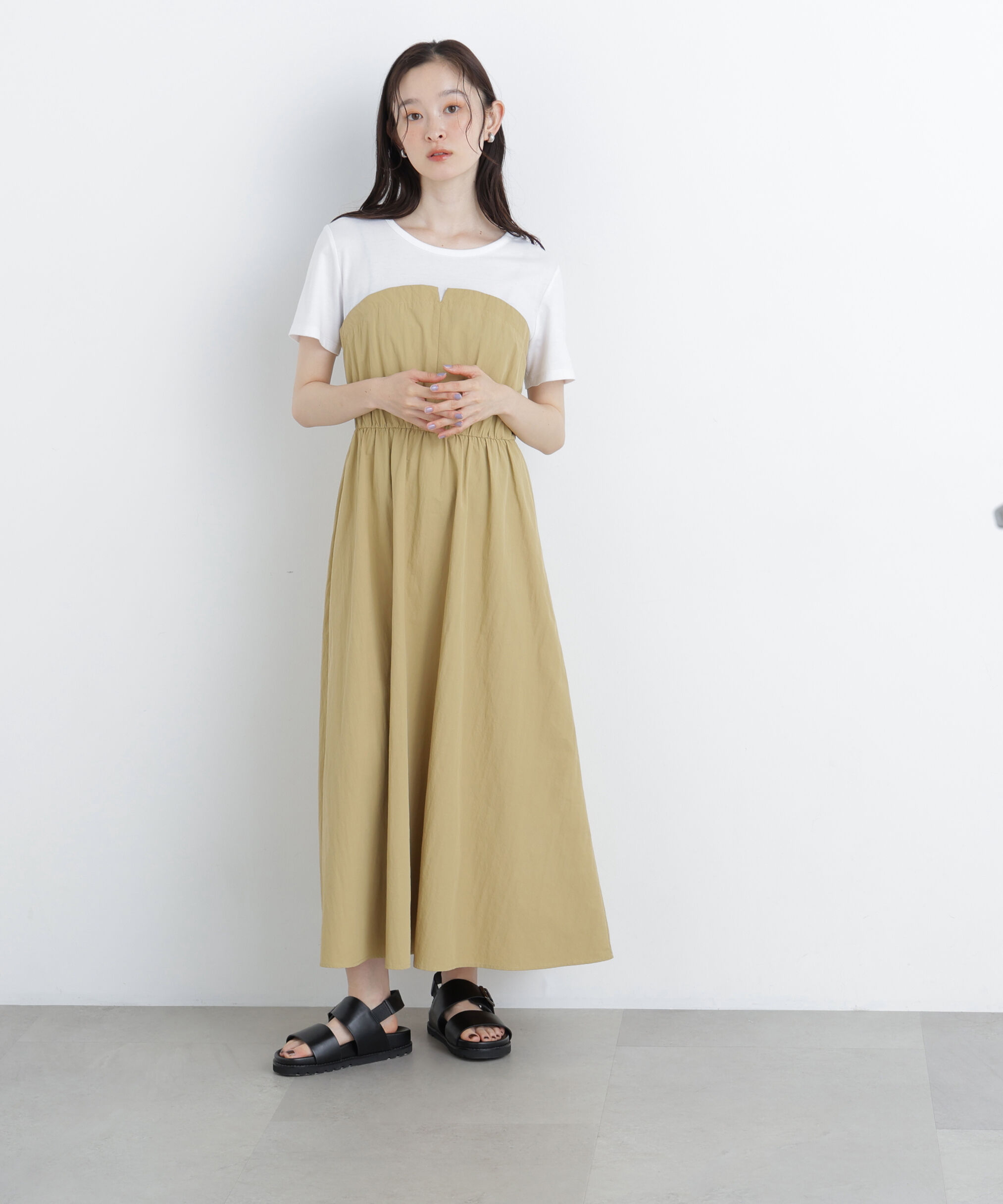  「〈N.〉ビスチェドッキングワンピース」|ワンピース|