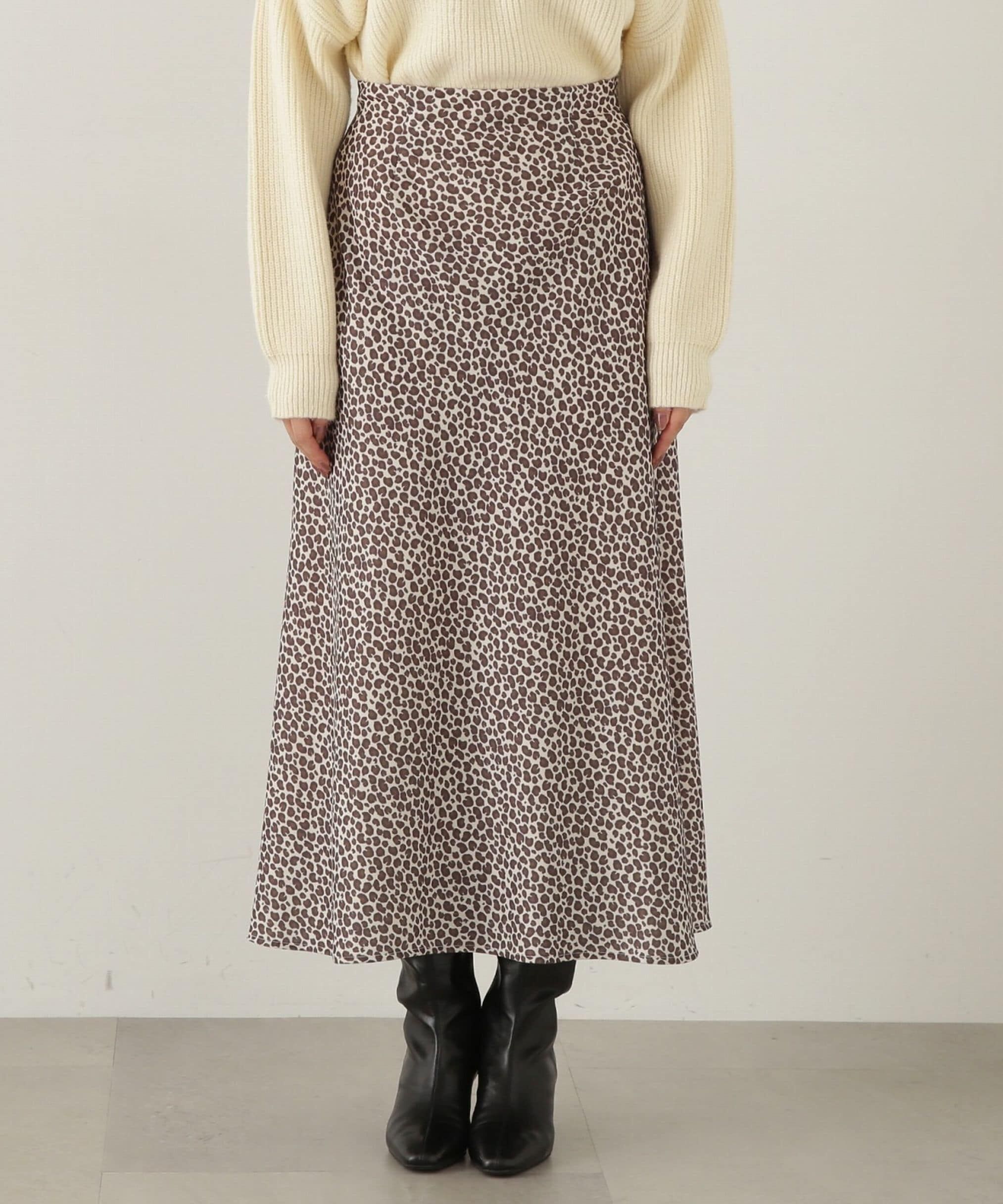 PROPORTION BODY DRESSING「レオパードスカート　24AW」|スカート|