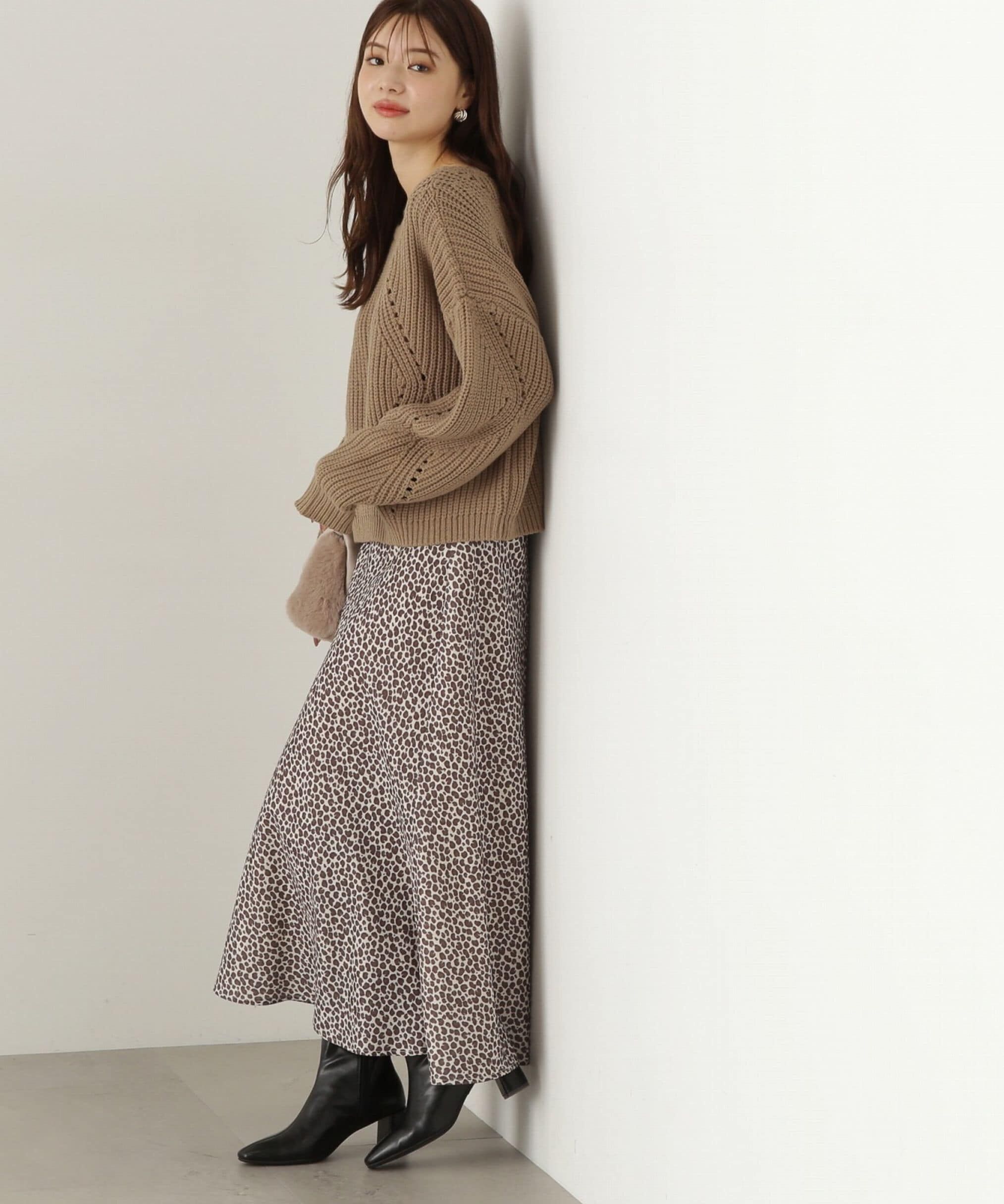 PROPORTION BODY DRESSING「レオパードスカート　24AW」|スカート|
