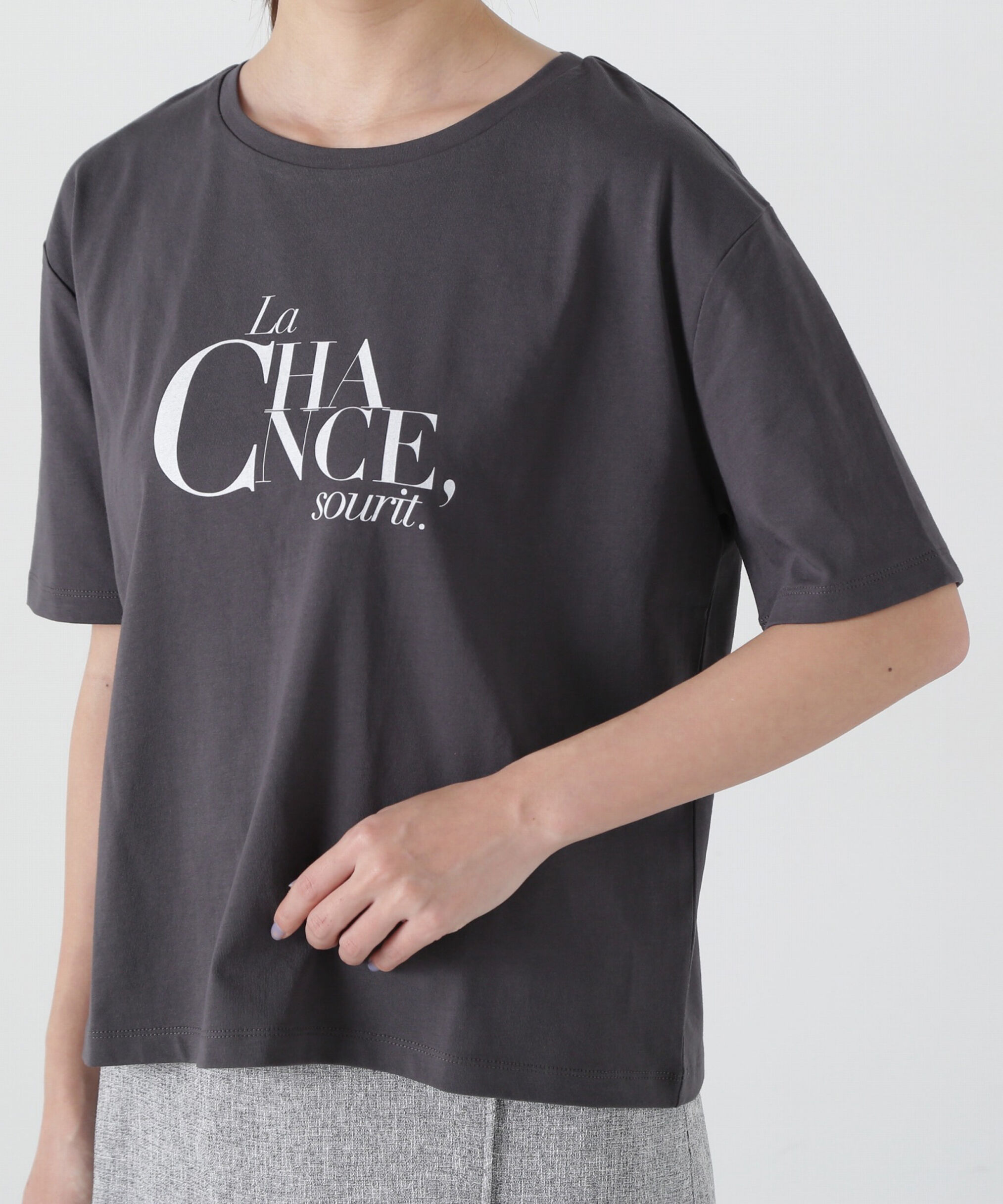 PROPORTION BODY DRESSING「ロゴTシャツ」|Tシャツ・カットソー|