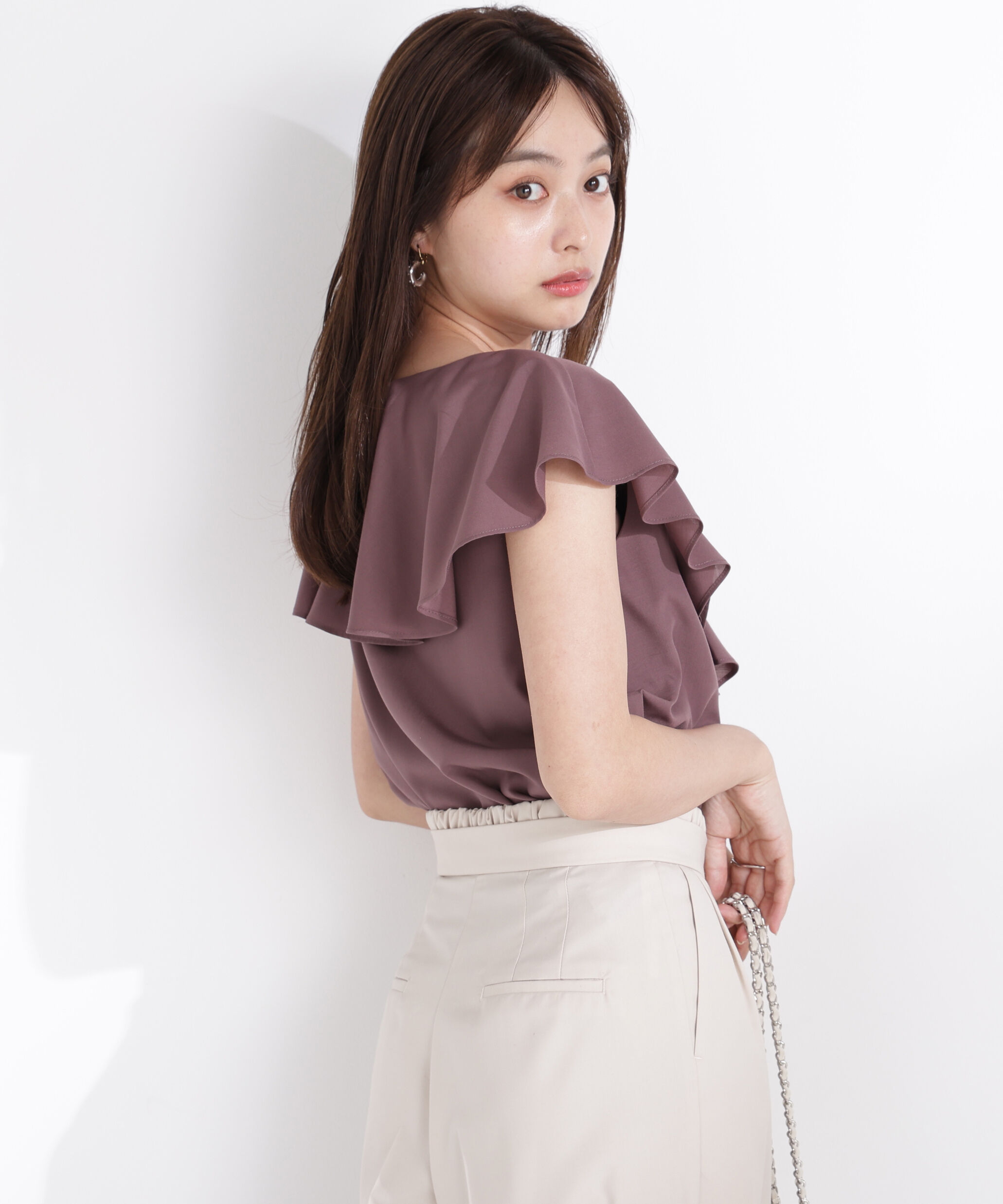PROPORTION BODY DRESSING「リボン風ブラウス」|シャツ・ブラウス|