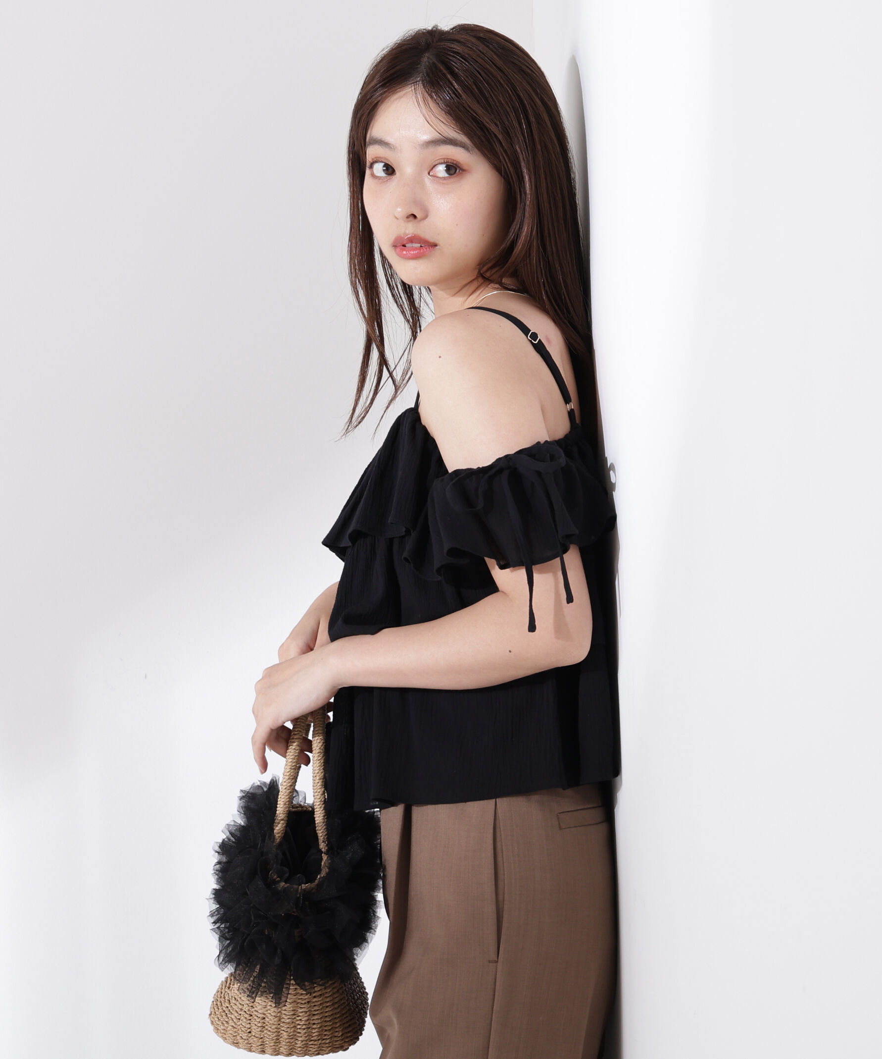 PROPORTION BODY DRESSING「《EDIT COLOGNE》ティアードキャミブラウス」|シャツ・ブラウス|
