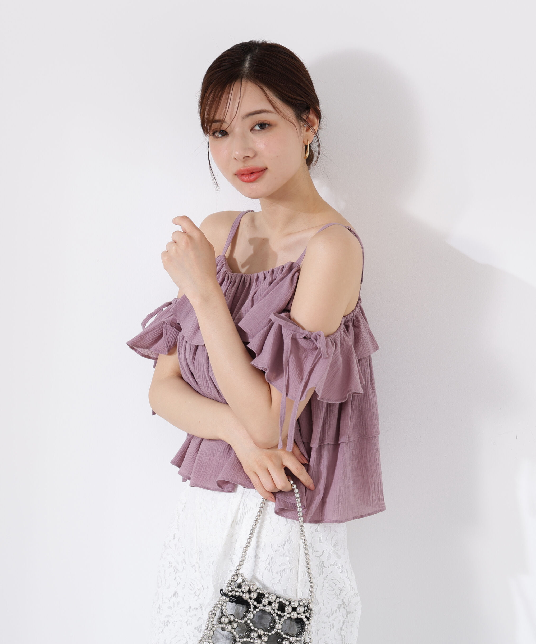 PROPORTION BODY DRESSING「《EDIT COLOGNE》ティアードキャミブラウス」|シャツ・ブラウス|