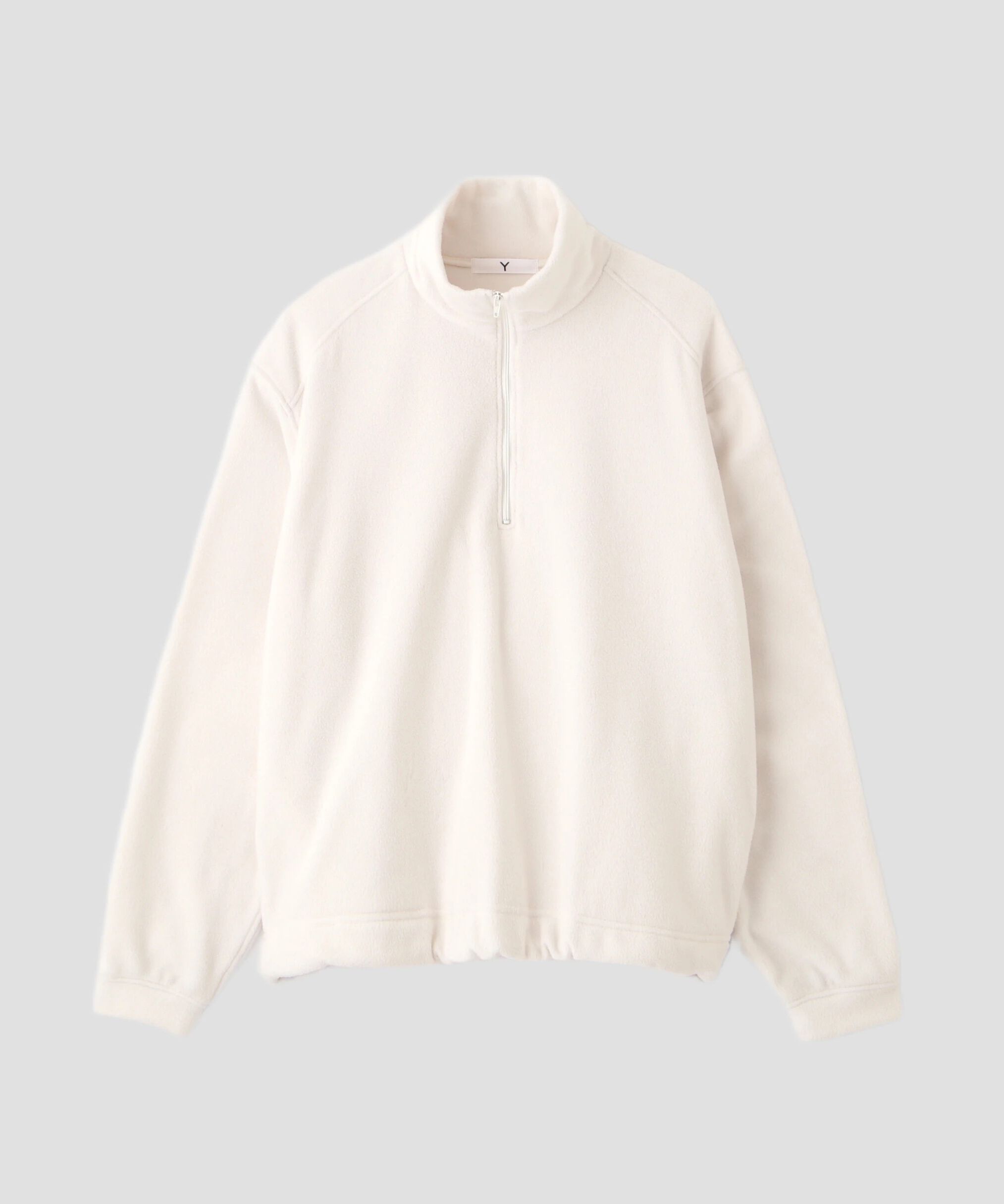 YLEVE 「Ｙ / RECYCLE POLYESTER FLEECE HALF ZIP PULL OVER」|Tシャツ・カットソー|
