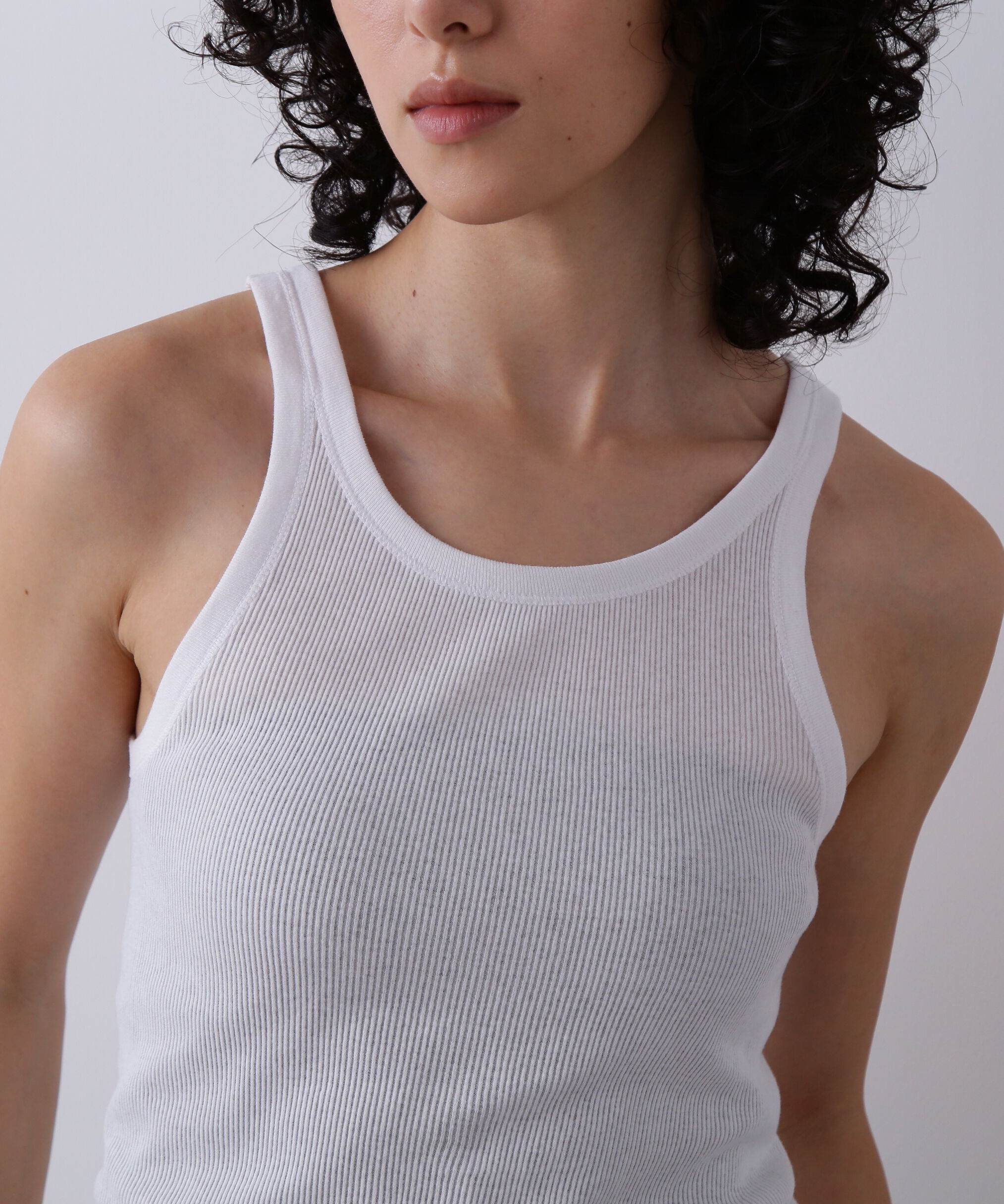 YLEVE 「YLEVE / ORGANIC COTTON LOOP-WHEELED RIB TANK TOP」|Tシャツ・カットソー|