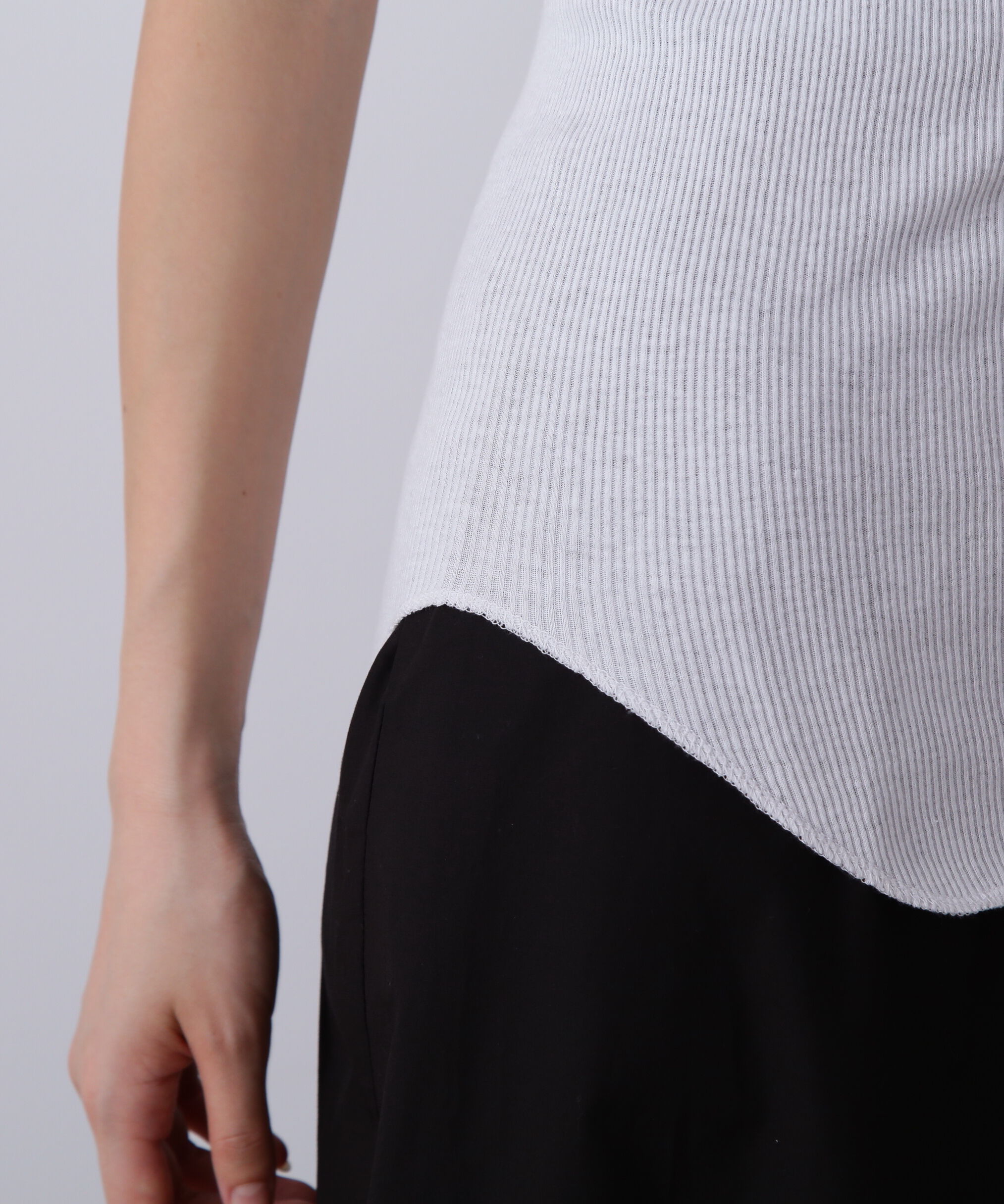 YLEVE 「YLEVE / ORGANIC COTTON LOOP-WHEELED RIB TANK TOP」|Tシャツ・カットソー|
