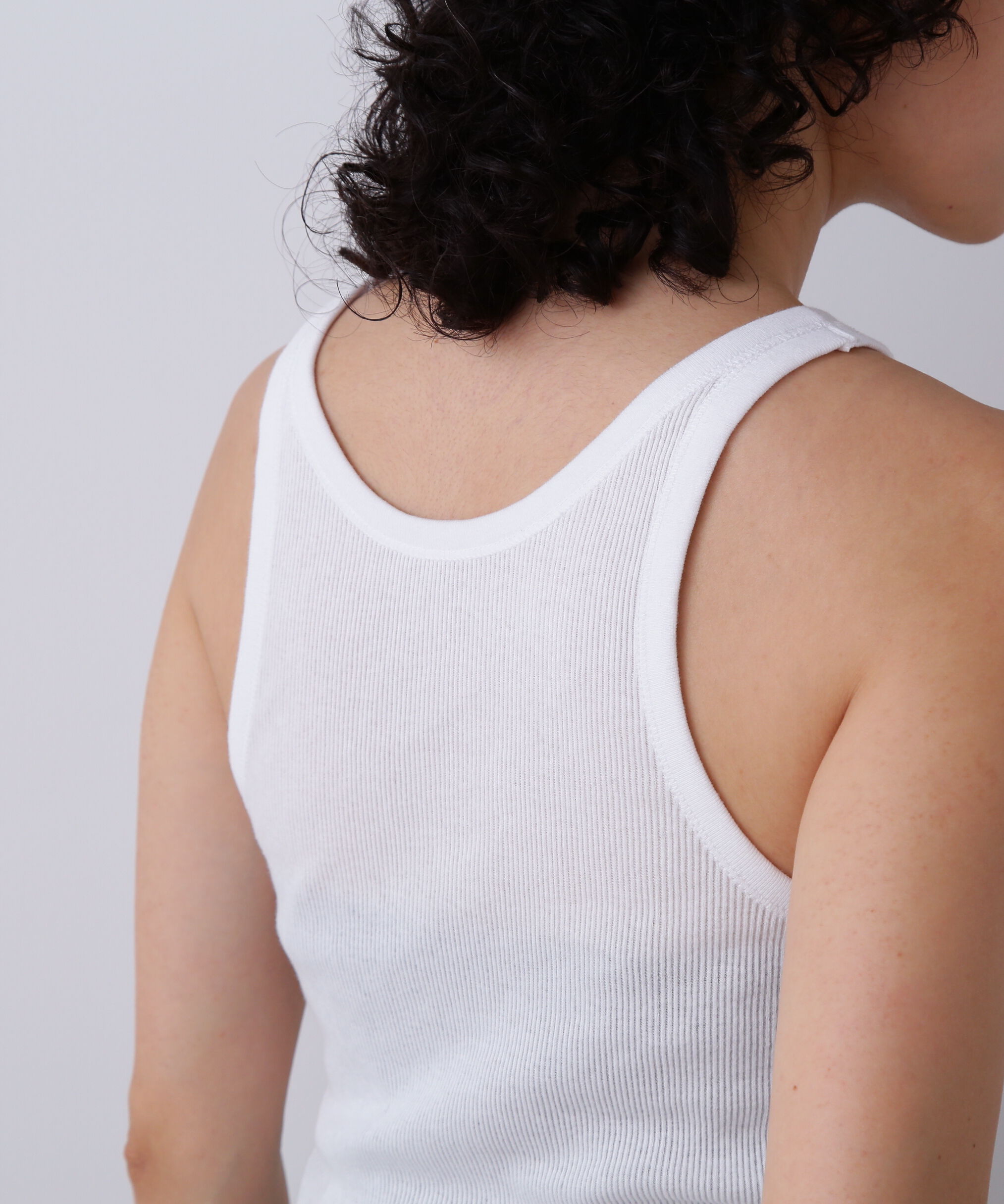 YLEVE 「YLEVE / ORGANIC COTTON LOOP-WHEELED RIB TANK TOP」|Tシャツ・カットソー|