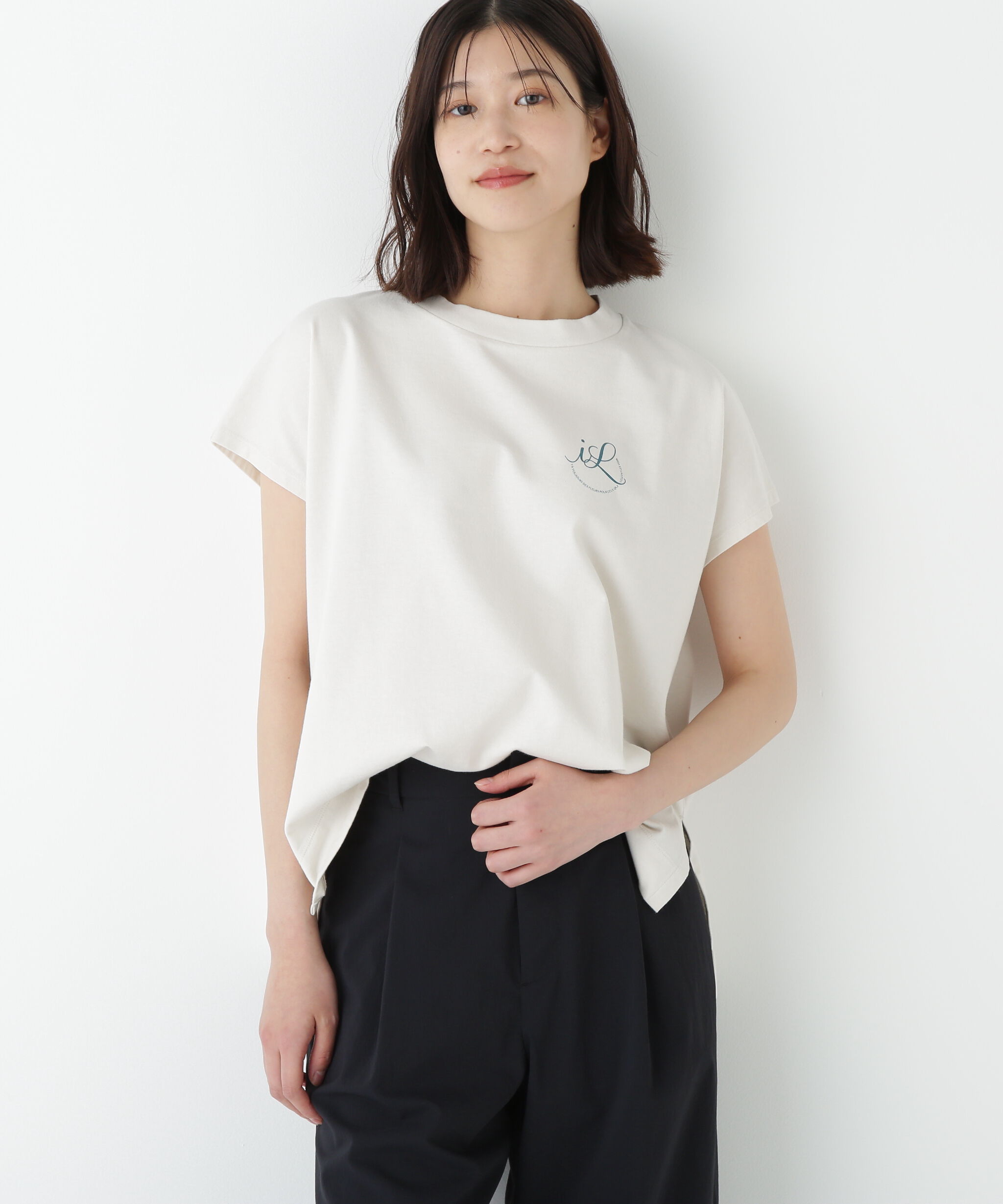  「◆サークルロゴＴシャツ」|Tシャツ・カットソー|オフホワイト1