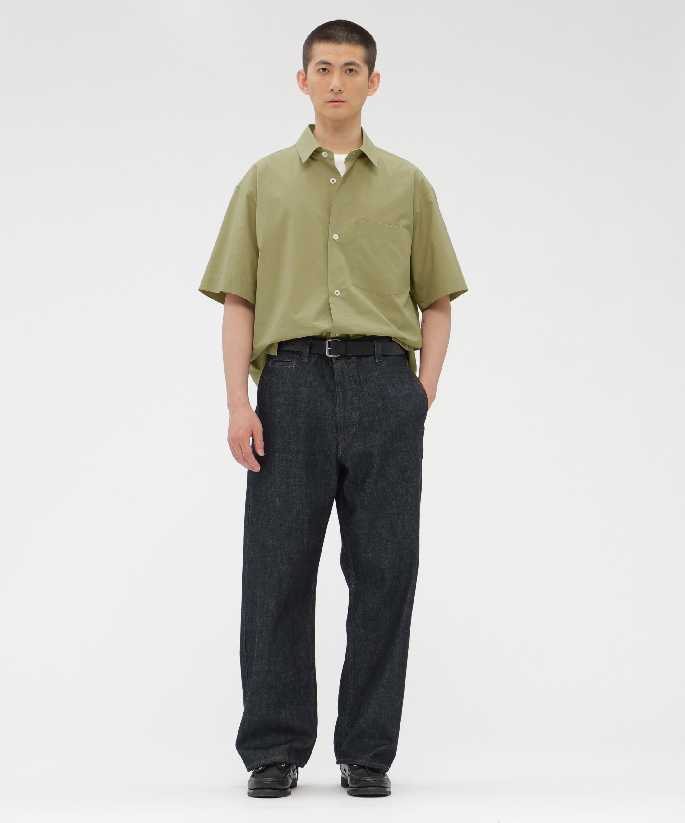 MARGARET HOWELL「EGYPTIAN COTTON PLAINWEAVE SHIRT」|シャツ・ブラウス|