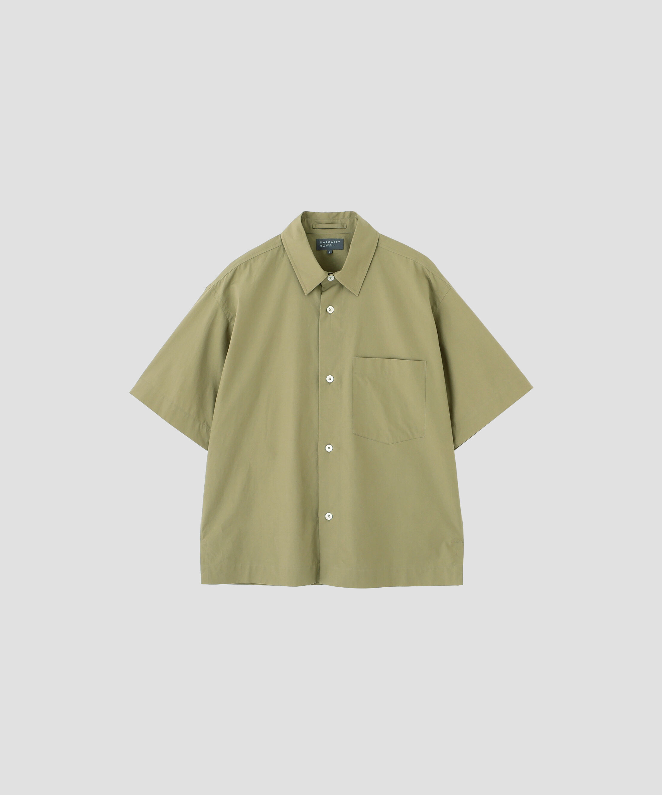 MARGARET HOWELL「EGYPTIAN COTTON PLAINWEAVE SHIRT」|シャツ・ブラウス|