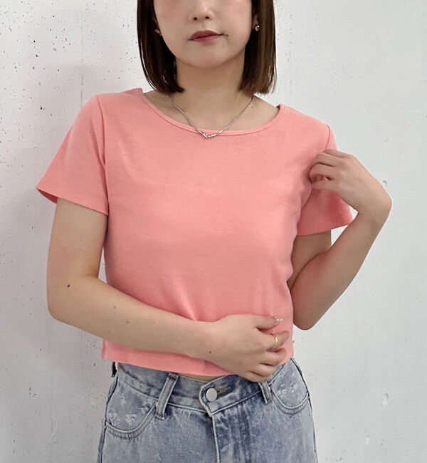 archives「ネームテレコＴｅｅ」|Tシャツ・カットソー|PINK