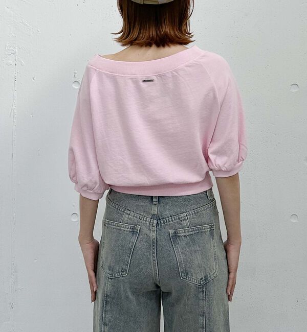 archives「ピグメントオフショルスウェット」|Tシャツ・カットソー|