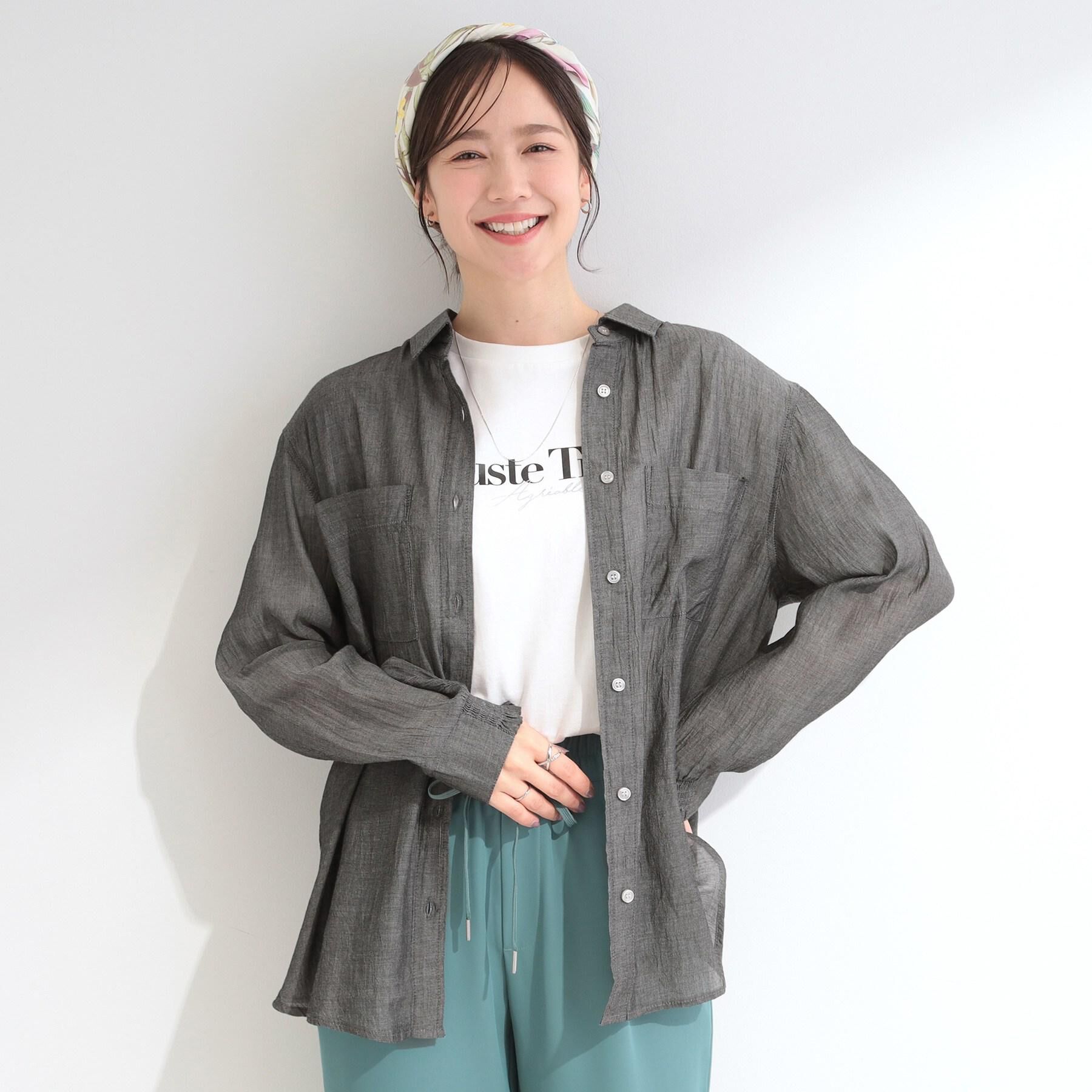 SHOO･LA･RUE「【綿100%/S-LL/プチプラ】ゆるシルエット シンプルTシャツ」|Tシャツ・カットソー|