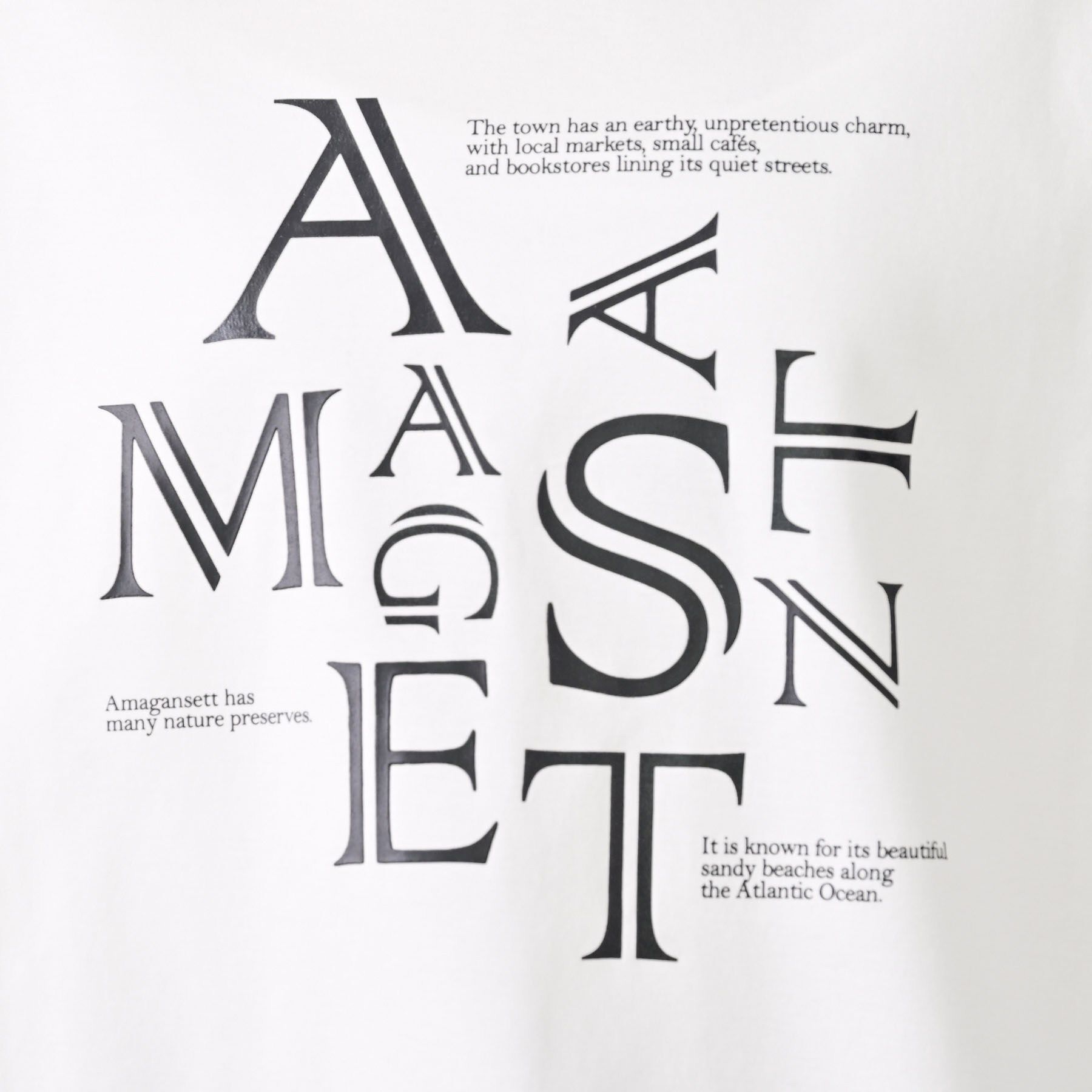 Dessin「【洗える】美光沢カットソーロゴTシャツ」|Tシャツ・カットソー|