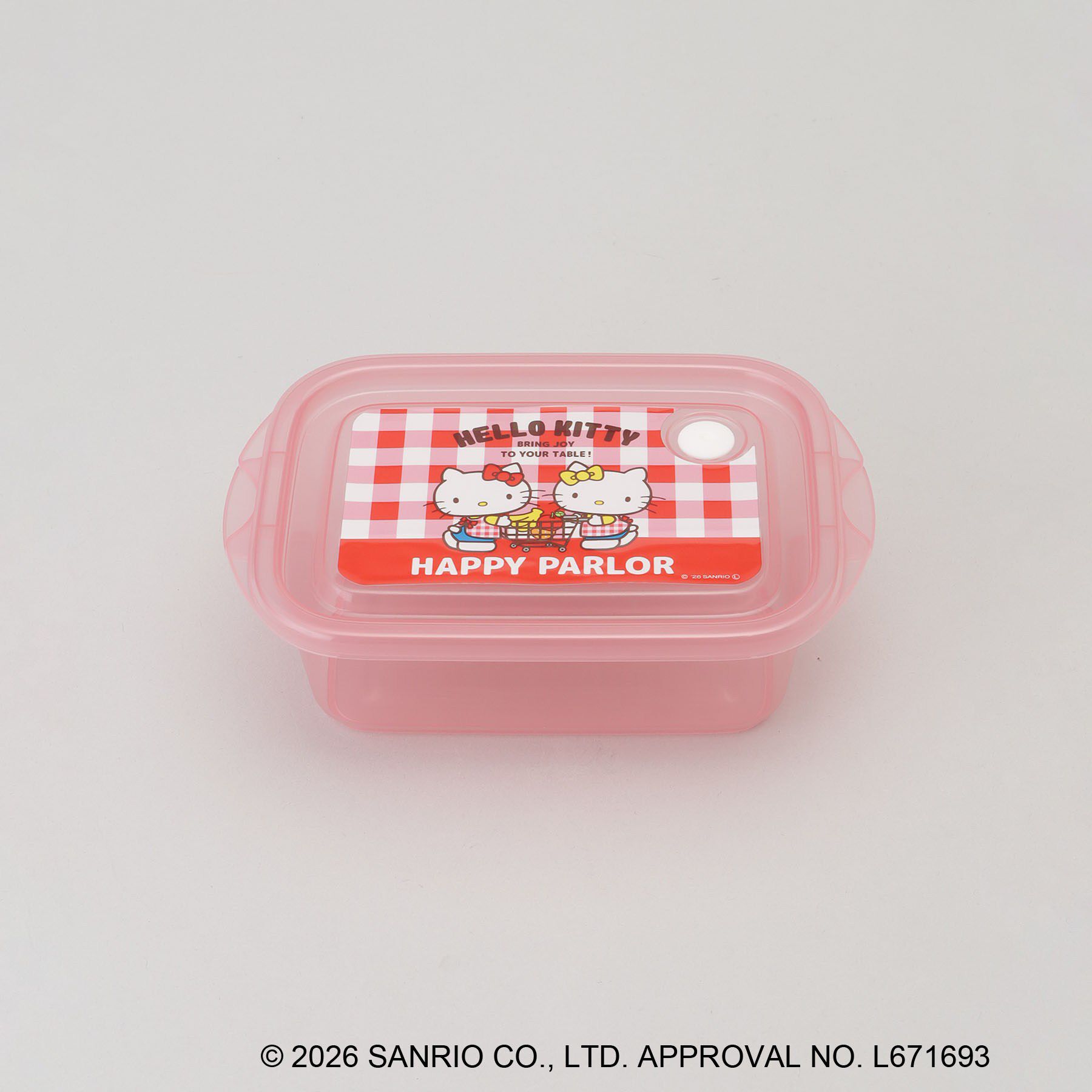 212 KITCHEN STORE「シールボックス500ml 2P SANRIO CHARACTERS ＜Sanrio サンリオ＞」|その他|