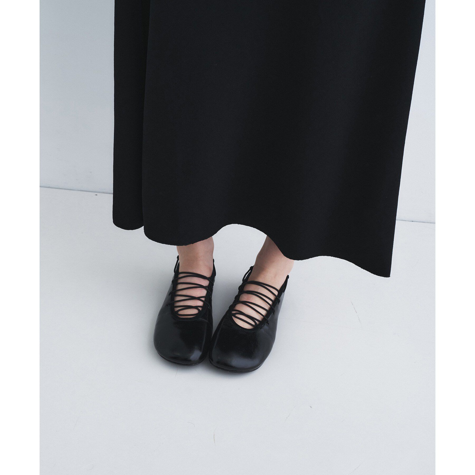 CODE A「SYSTEM｜Strap Flat Shoes」|その他|
