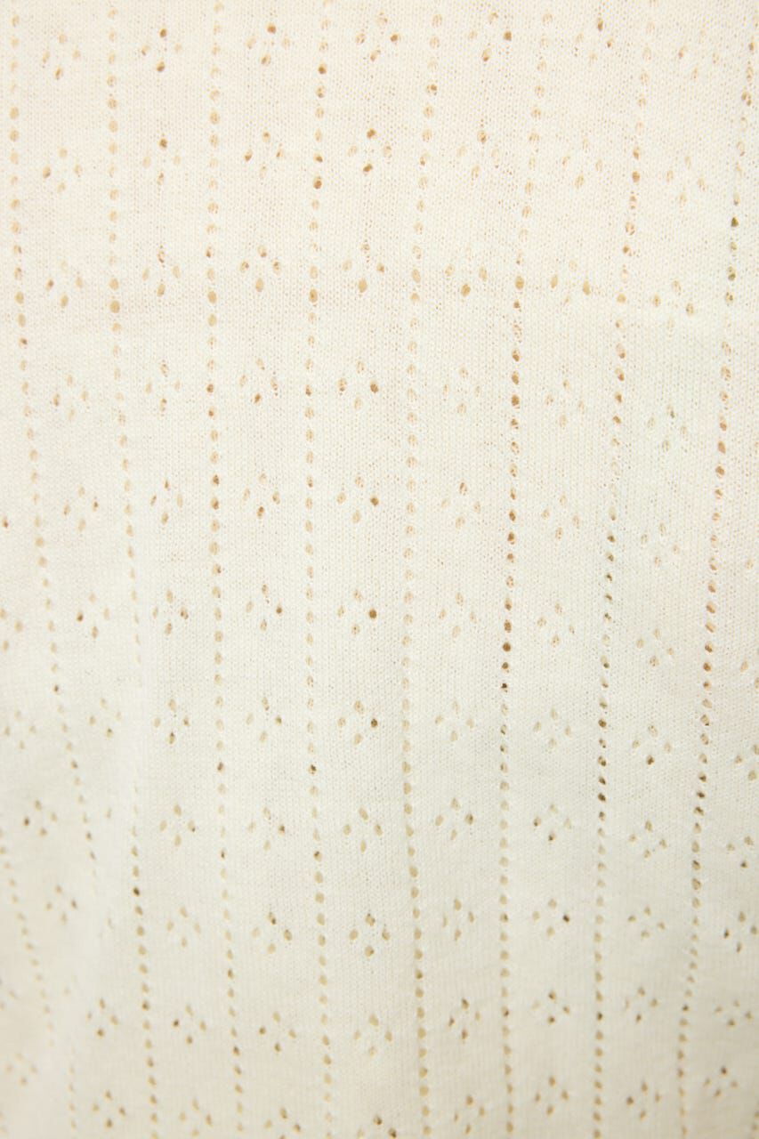 MOUSSY「EYELET KNIT カーディガン」|ニット・セーター|