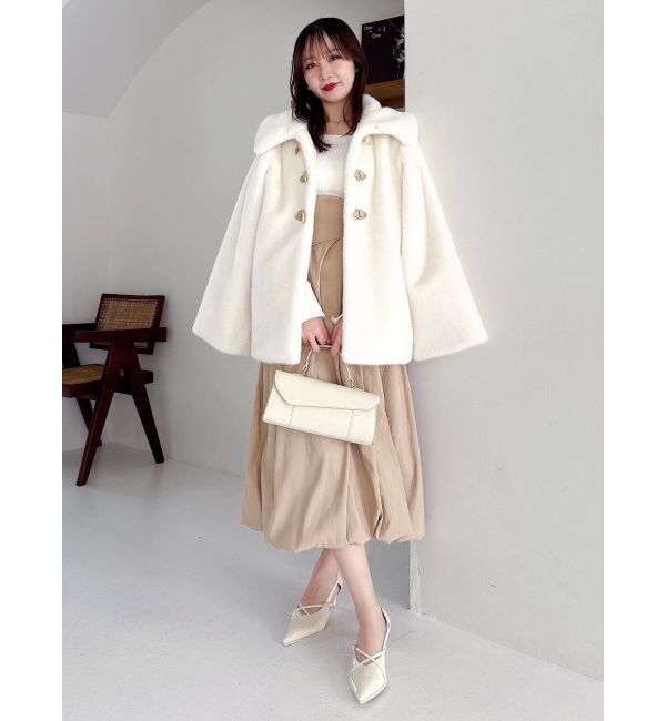 dazzlin「カットドッキングタックバルーンワンピース」|ワンピース|