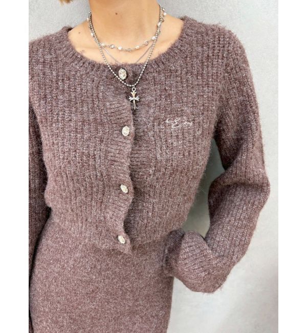 EVRIS「ワンポイントアンサンブルニットワンピース」|ワンピース|