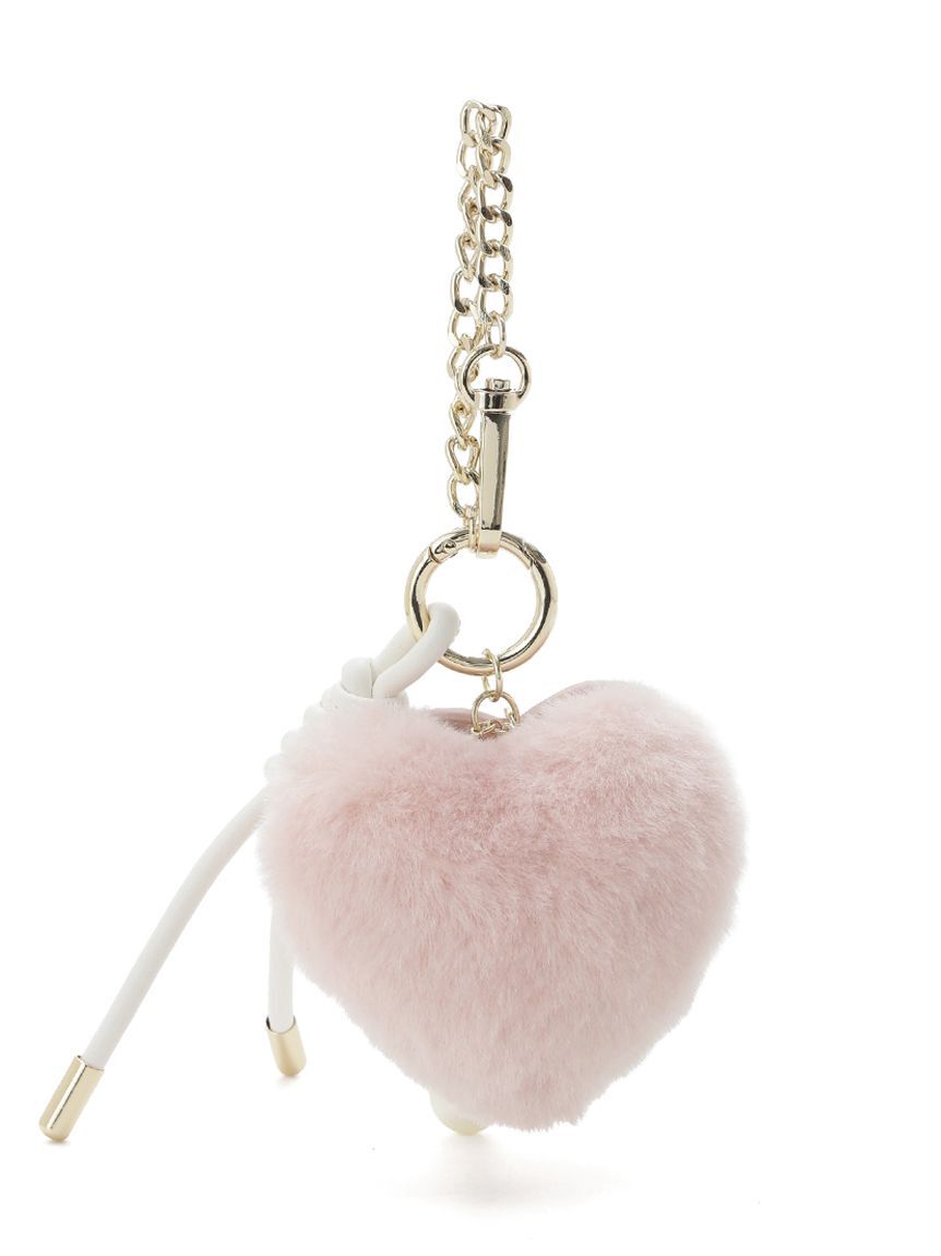 FURFUR「【限定カラー】エコファーハートチャーム」|キーケース|