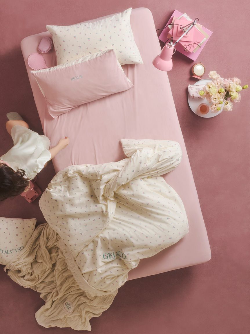 gelato pique Sleep「【Sleep】【ONLINE限定カラーあり】バリエーションプリント寝具３点セット（シングル）」|その他|