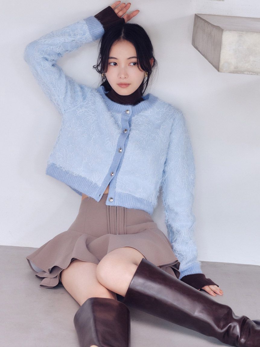 SNIDEL「レイヤードフリルミニスカショーパン」|その他|