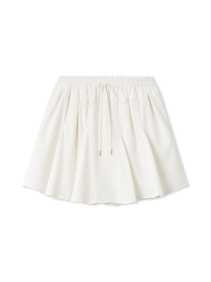 SNIDEL「フレアミニスカショーパン」|その他|WHT