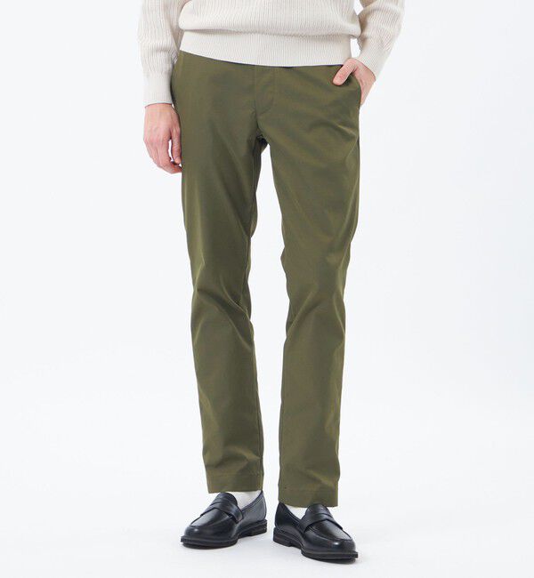 MACKINTOSH PHILOSOPHY「【MP STANDARD TROUSERS】STYLE002 SLIM FIT フレックスドライチノ」|その他|ライトグリーン