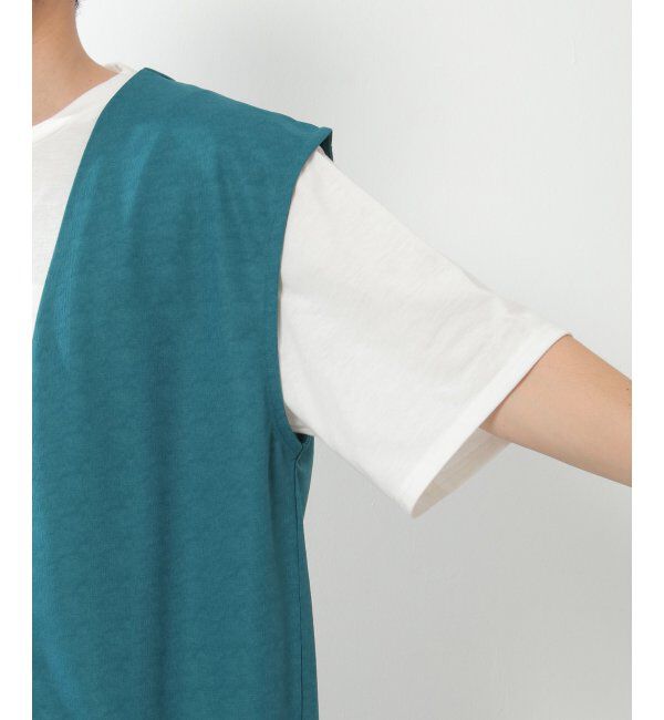 ikka「【2点セット】ジョーゼットジレインナーセット」|Tシャツ・カットソー|