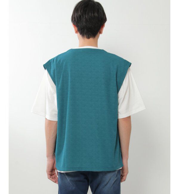 ikka「【2点セット】ジョーゼットジレインナーセット」|Tシャツ・カットソー|