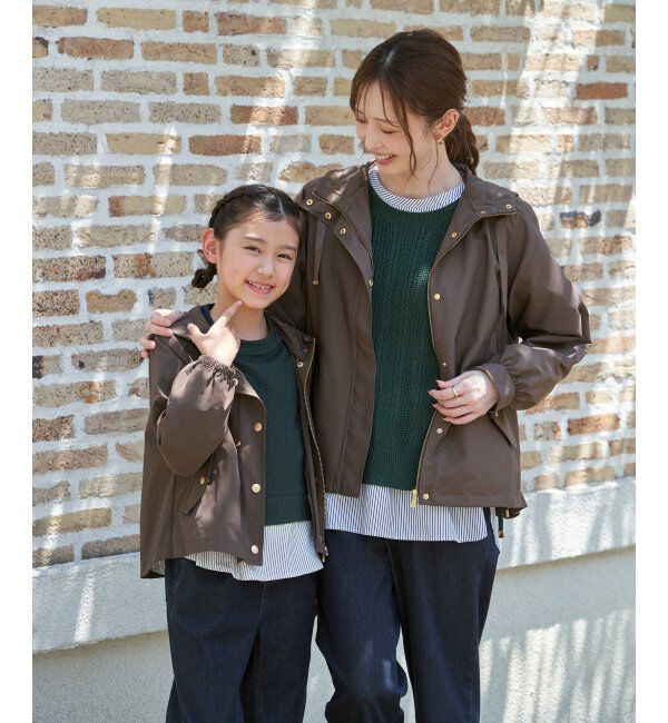 ikka kids「【親子コーデ】ピケ比翼フレアマンパジャケット（110~160cm）」|その他|