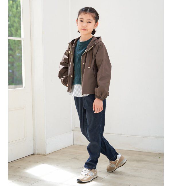 ikka kids「【親子コーデ】ピケ比翼フレアマンパジャケット（110~160cm）」|その他|