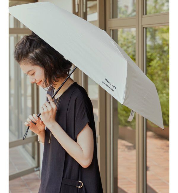 ikka「Wpc. IZA イーザ ライト＆スリム 折りたたみ傘  雨傘 日傘 晴雨兼用」|その他|