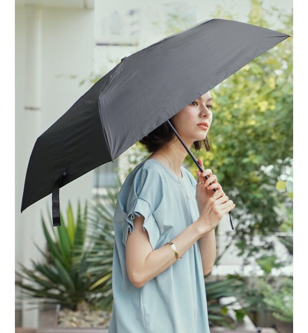 ikka「Wpc. IZA イーザ ライト＆スリム 折りたたみ傘  雨傘 日傘 晴雨兼用」|その他|