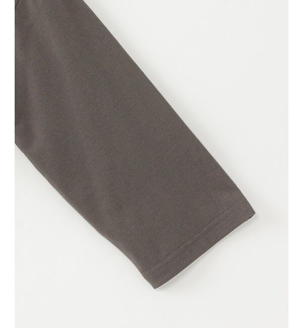 ikka kids「【親子コーデ】ロゴフォト裾レース七分袖Tシャツ（120~160cm）」|Tシャツ・カットソー|