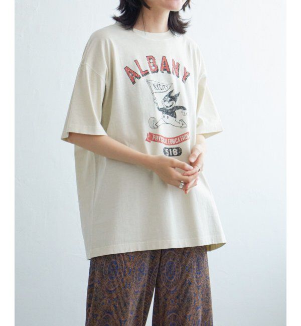 VENCE share style「キャラプリントTシャツ」|Tシャツ・カットソー|オフホワイト