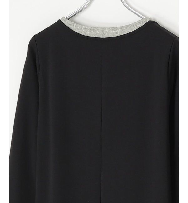VENCE share style「レイヤードヘンリーネックロングワンピース」|ワンピース|