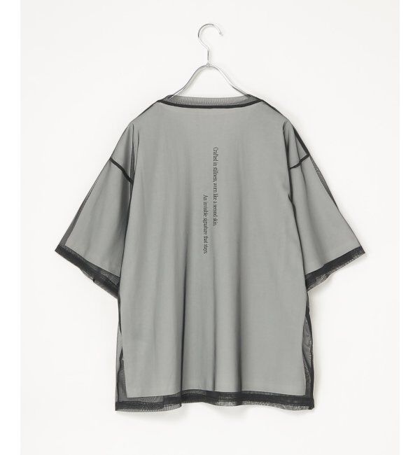 VENCE share style「【2点セット】Tシャツ&times;チュールトップス」|Tシャツ・カットソー|