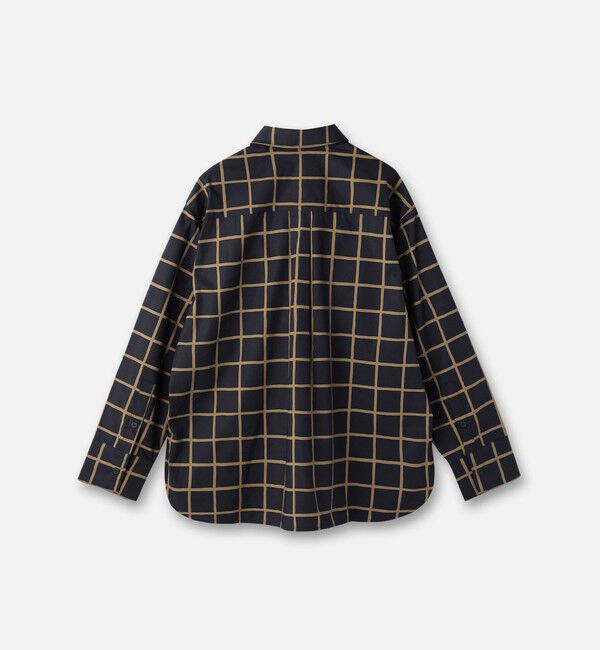 Marimekko「Tahdella Iso Ruutu シャツ」|シャツ・ブラウス|