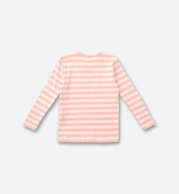 Marimekko「【kids】Innostaa Tasaraita Unikko Ⅱ カットソー」|その他|