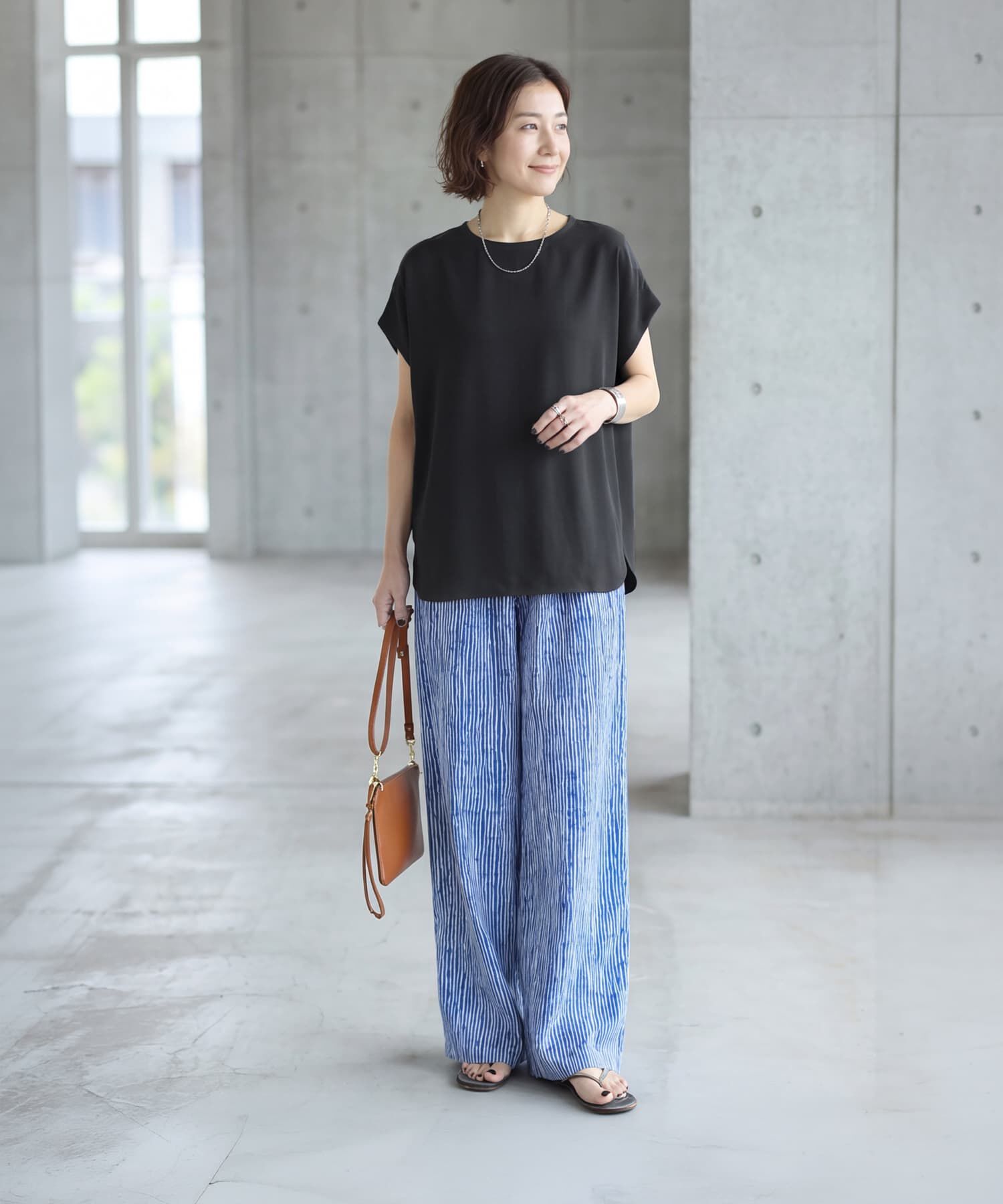 STYLE DELI「【selection】極みのサラサラ涼しいブラウス」|シャツ・ブラウス|