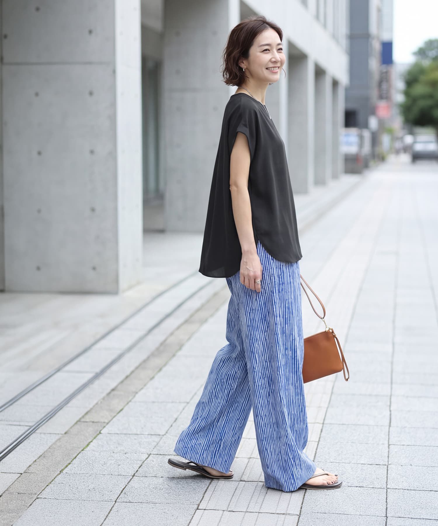 STYLE DELI「【selection】極みのサラサラ涼しいブラウス」|シャツ・ブラウス|