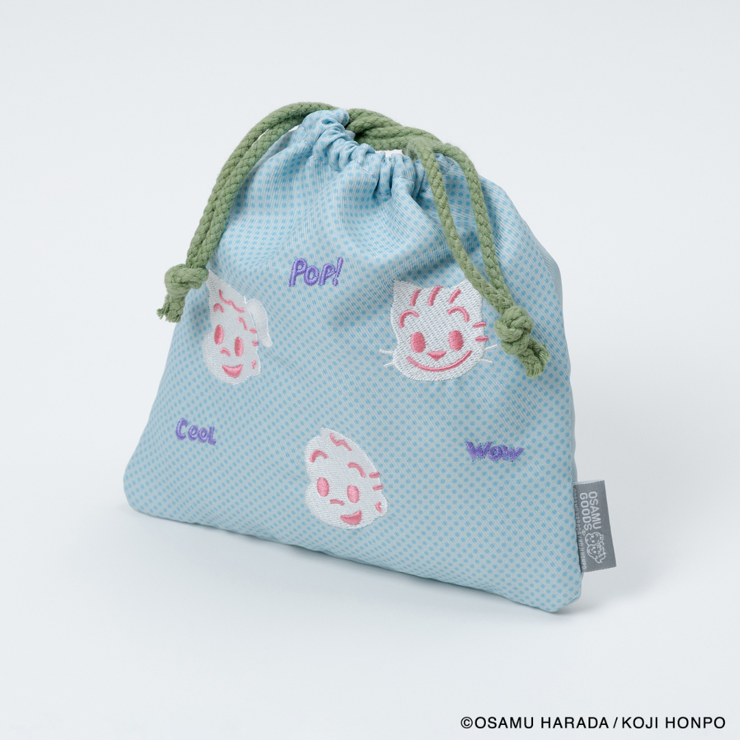  「OSAMU GOODS POP 巾着」|ポーチ|
